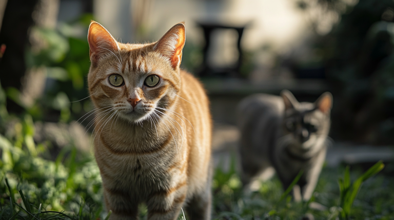 Mixed breed cat