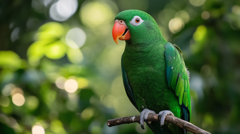 Moluccan eclectus parrot