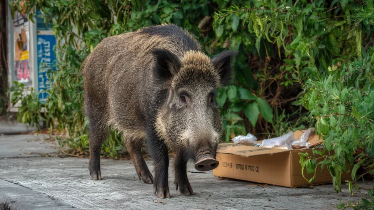 חזיר הבר: מהטבע לשכנות קרובה